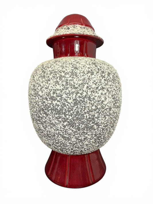 Paul Milet / PM Sèvres — Par de vasos Art Déco em cerâmica vidrada, 35 cm — vista 2