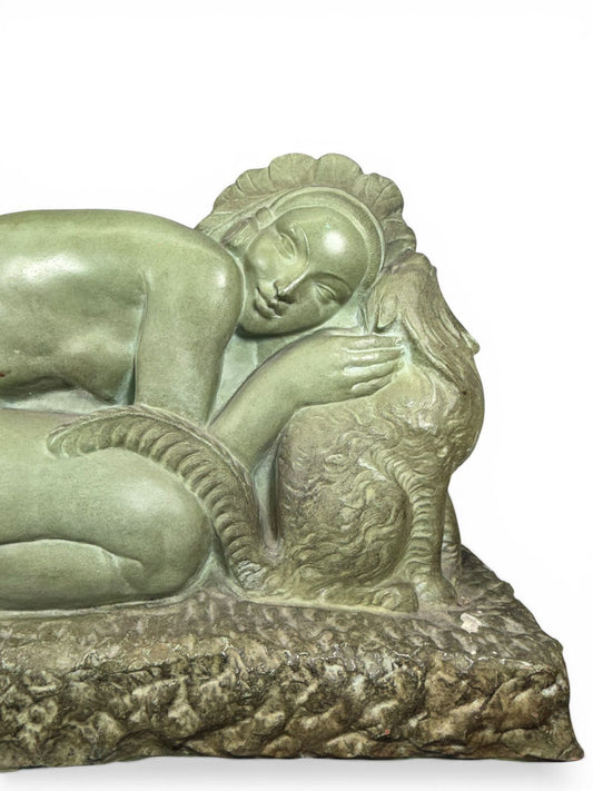 Maxime Real del Sarte — “Femme nue au chat”, 1932 — vista 2