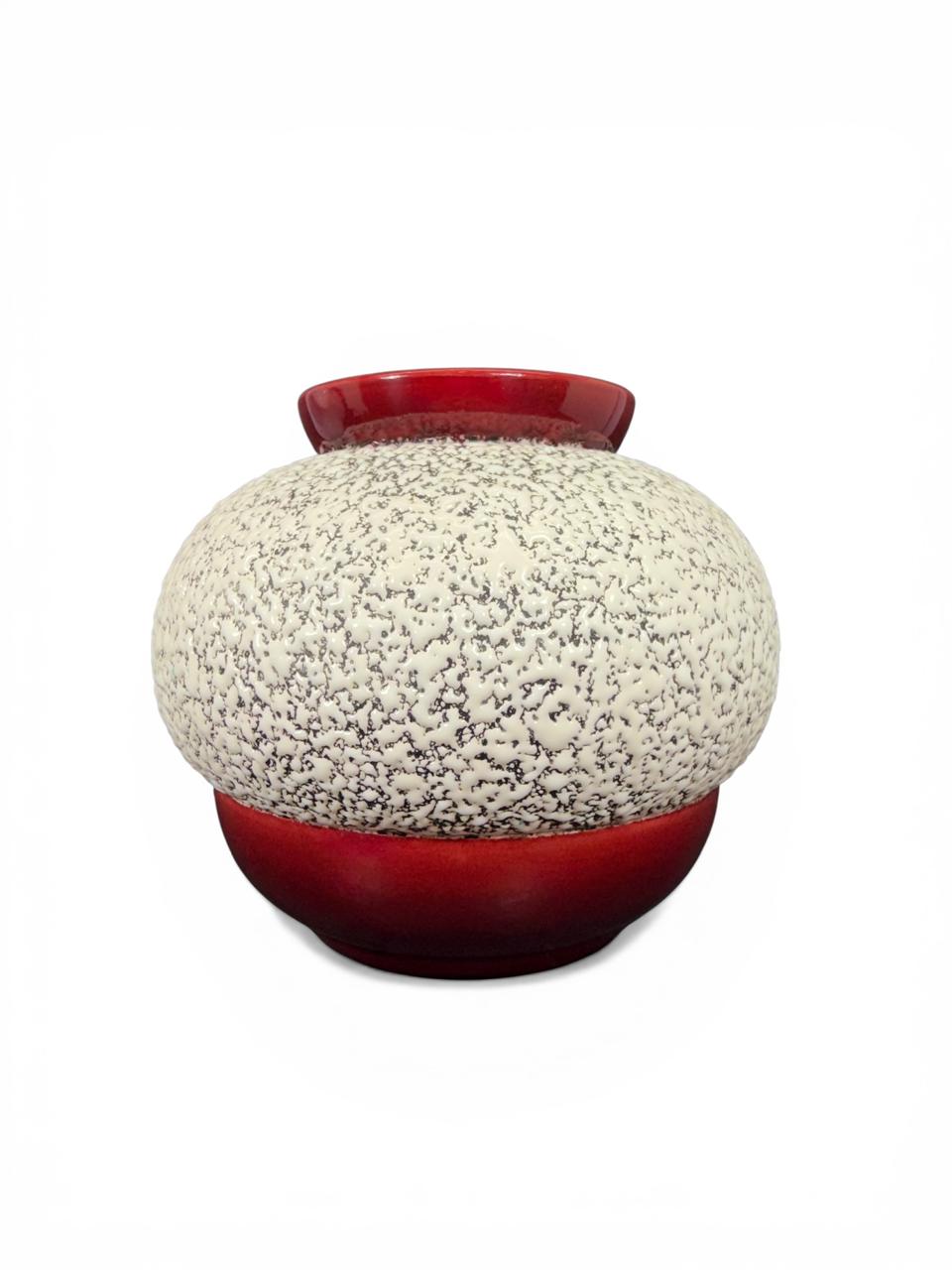 Vaso Art Déco em cerâmica vidrada